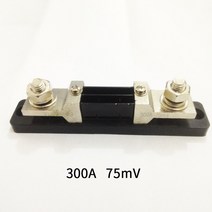 1외부 션트 FL-2D 200A-300A / 75mV 전류계 저항 디지털 앰프, 한개옵션0