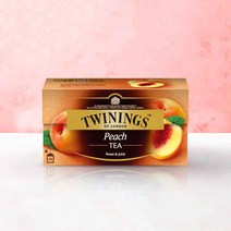 (트와이닝) 피치 홍차 25티백 복숭아 홍차 Twinings