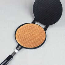 와플기 와플팬 와플메이커 샌드위치메이커 에그 롤 메이커 아이스크림 와플 콘 붙지 않는 수제 베이킹 아이, 한개옵션0