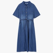 [제이빔] 카라 데님 원피스 JVOW23401 고잔점