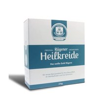 Merasan Original Rügen Three Crown Healing Chalk Powder 2 kg - Basic Mud Chalk Powder for Care - Ve