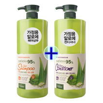 오가니아 알로에베라 헤어샴푸 1500g + 컨디셔너 1500g