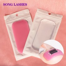 2주식리프트 핸드파레트트럭 파레트트럭 핸드트럭 노래 속눈썹 실리콘 연장 스탠드 팔레트 패드 트레이 홀, 02 both two color