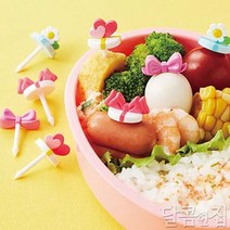 (일본) 토루네 선물픽(8Pset) 소풍 데코 과일꽂이 도시락픽 준비