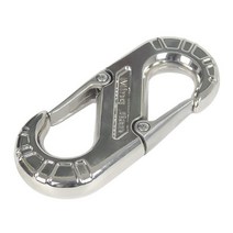 트레일러 히치 S 자형 빠른 구조 걸쇠 휴대용 실용 범용 자동차 JK TJ Offroad 견인 복구 키트, silver