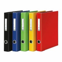 문화 D링컬러웹바인더 B969A-7(A4 두께 7cm 청색), 단품