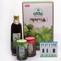 옹기 발효숙성 매실원액 매실청 매실장아찌 매실액기스 선물세트, 9.선물세트 특6호+자우버 렌즈클리너