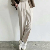 오너클랜 남자 면바지 직장인 오피스 팬츠 슬랙스 와이드핏