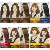 꽃을든남자 크리닉 칼라 염색약 소망화장품 염모제, N5진한갈색