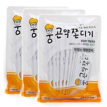 미니아트 [웅쫀디기] 영양듬뿍! 가볍고 든든한 곡물 곤약 쫀디기 3봉 (30개입), 200g, 1세트