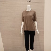 모스코나 NC05 라운드넥반팔스웨터 MOKR21TZ8