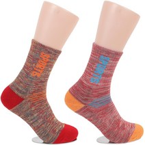 국내생산 여성 숙녀 도톰한 스포츠 등산 작업 중목 장목 양말 5켤레 세트