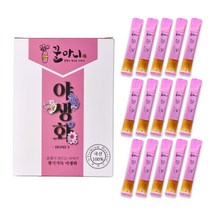 꿀마니 국내산 100% 천연벌꿀스틱 12g x 15개입, 02. 야생화 꿀스틱(1box 15개입)