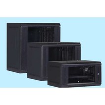 통신장비 배선랙 선반 서버랙 CCTV 6U 정리함 스위치, 검정색 12U530x400x600 조립