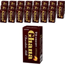 살구나무몰 파스퇴르 가나초콜릿밀크 초코우유 190ml 24개