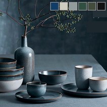 포르투갈 그릇 세트 2인, 모스그린 (2p), 포르투갈_파스타볼