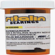 Ritalin Bearings Abec 7 ABEC 7 Gold Skateboard Bearings, 1