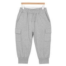 스콰즈 반바지 SJJ012 2COLOR 남여공용 시원한 7부 카고조거 숏팬츠