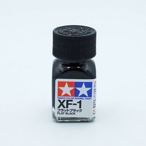 타미야 XF1 블랙 무광 10ml 에나멜도료 TAMIYA