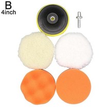 Car Wool Polishing Pad For Polisher Machine Waxing Buffing Paint 4/5/6/7 H0Y9, 02 4 INCH