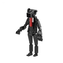 고양이 밥그릇 강아지 식기 물그릇 Skibidi 화장실 남자 대 모니터 빌딩 블록 오디오 및 카메라 DIY 장난감 어린이 크리스마스 생일 선물 1 개 3 5, [03] C