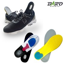 [바로스포츠] 골프화 깔창 입체적 쿠션으로 스윙을 부드럽게! 발이 편안한 잘라쓰는 스포츠, 필수선택:젤쿠션 3단 깔창 여성용, 상세 설명 참조