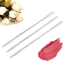 PKFARM 미용 믹싱 미니 메이크업 스텐 스파츌라, 단품(스텐), 1개