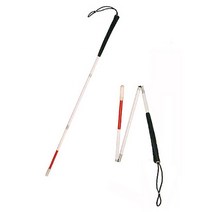 맥스헬스 고급 시각장애인 지팡이 3단 120cm