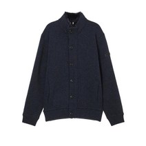 21FW 네이비 퍼탈착 울혼방 집업가디건 HZSW1D602N2