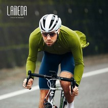 LAMEDA 얇은 자전거 바람 방패 뒤 통기성 자켓 Windbeaker Mountain Road 탑 의류 남성용 짧은