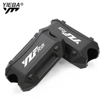 할리 엔진가드 1쌍 범용 엔진 가드 범퍼 크래시 바 블록 YZF-R3 YAMAHA YZF750R YZFR1, 15 A black YZFR125