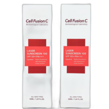 셀퓨전씨 레이저 썬 스크린 100 세트 50ml+50ml 총100ml, 100ml (구성50ml+휴대용10mlx