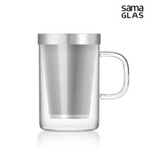 사마도요 유리 티머그 S-050 500ml, 01_투명, 1개