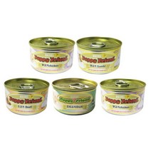 사료거부 강아지용 순살코기 캔간식 100g x 5개 / 균형 소화 에너지 고단백, 소고기
