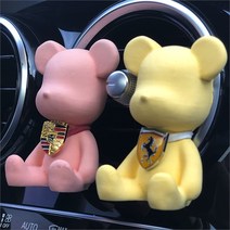 재규어방향제 랜드로버방향제 곰돌이, 왕관｜블루
