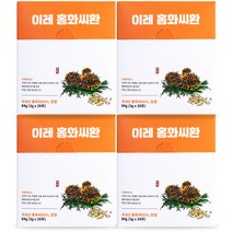 이레약초 부모님 뼈건강N 이레홍화씨환 국내산100%, 4박스, 28포