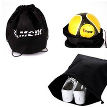 [지니몰] 다용도 스포츠백 MEIK 축구공가방 블랙, MEIK축구공가방 2개