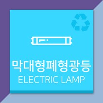 배너마켓 재활용 분리수거 표시 스티커 포맥스 표지판 안내문 표찰, E_16 막대형폐형광등 포맥스