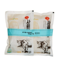 본가집 사골육수 (냉동), 2개, 500g