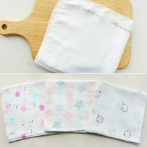 [무루땅콩기저귀] [무루]출산준비 손수건 세트, 캐릭터손수건:스타베어, 캐릭터손수건:스타베어