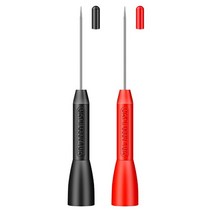 ANENG 2Pc 절연 피어싱 니들 핀 비파괴 멀티 미터 테스트 프로브 10A 600V 2mm 리드, 01 2Pcs