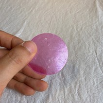 10+1 천연자개모빌 DIY 만들기재료 썬캐쳐 드림캐쳐, 6.[자개]파스텔핑크(지름5cm)