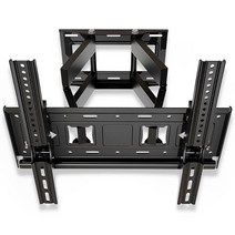 TV 벽 마운트 66.6-165cm26-65인치 관절형 듀얼 암이 있는 풀 모션 TV 브래킷 Vesa 400x400mm 39.9kg88파운드 TV 마운트 브래킷 165인치