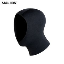다이빙후드 잠수모자 고양이 남녀 공용 스쿠버 다이빙 스노클링 모자 3mm/5mm 네오프렌 잠수복 후드 내구성 열 카약 링 카누 수상 스포츠, [05] 5MM-L XL, [01] KKQ-018 black