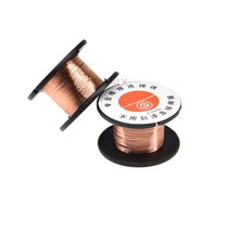 3PCS 10Meter 자석 와이어 0.1mm 에나멜 구리 점퍼 전자석 모터 모델 만들기위한 자기 코일 권선