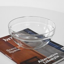 강화유리 플록스 요리 유리볼 글라스볼 믹싱볼 23cm, 플록스 유리볼 9호 23cm