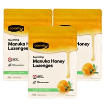 콤비타(Comvita) 콤비타 UMF10+ 마누카꿀 사탕+올리브잎 추출물 500g X 3개, 1500g, 1세트