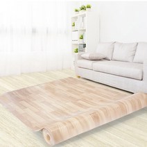 JSS&D PVC 쿠션매트(5T) 연우드 150X500 / 바닥 거실 애견 발코니 베란다 층간소음 운동 매트 장판