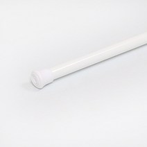 창안애 압축 커튼봉 15mm, 화이트