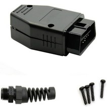 자동차 액세서리 OBD2 암 커넥터 16 핀 OBD2 수 OBD OBD2 암 어댑터 16 핀 OBDII 플러그 J1962 커넥터